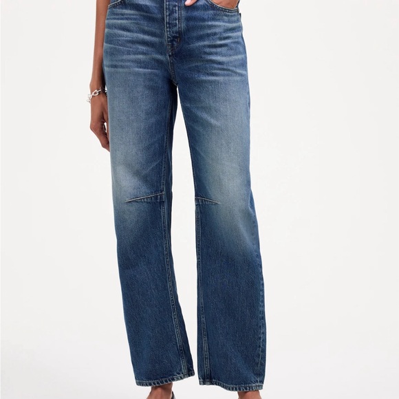 Madewell Darted Barrel Jean, size 25 - Picture 2 of 6